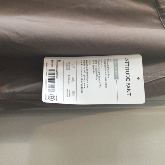 Athleta Attitude Pant Beige Size 6 - Picture 3 of 5